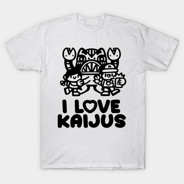 Kaijus just need friends II T-Shirt by RedOni Clothing